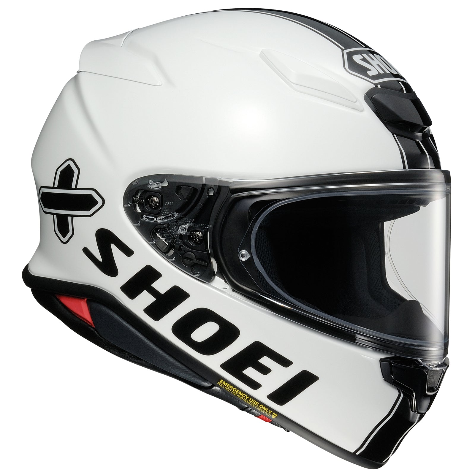 Shoei RF-1400 Ideograph Helmet - White - Side View
