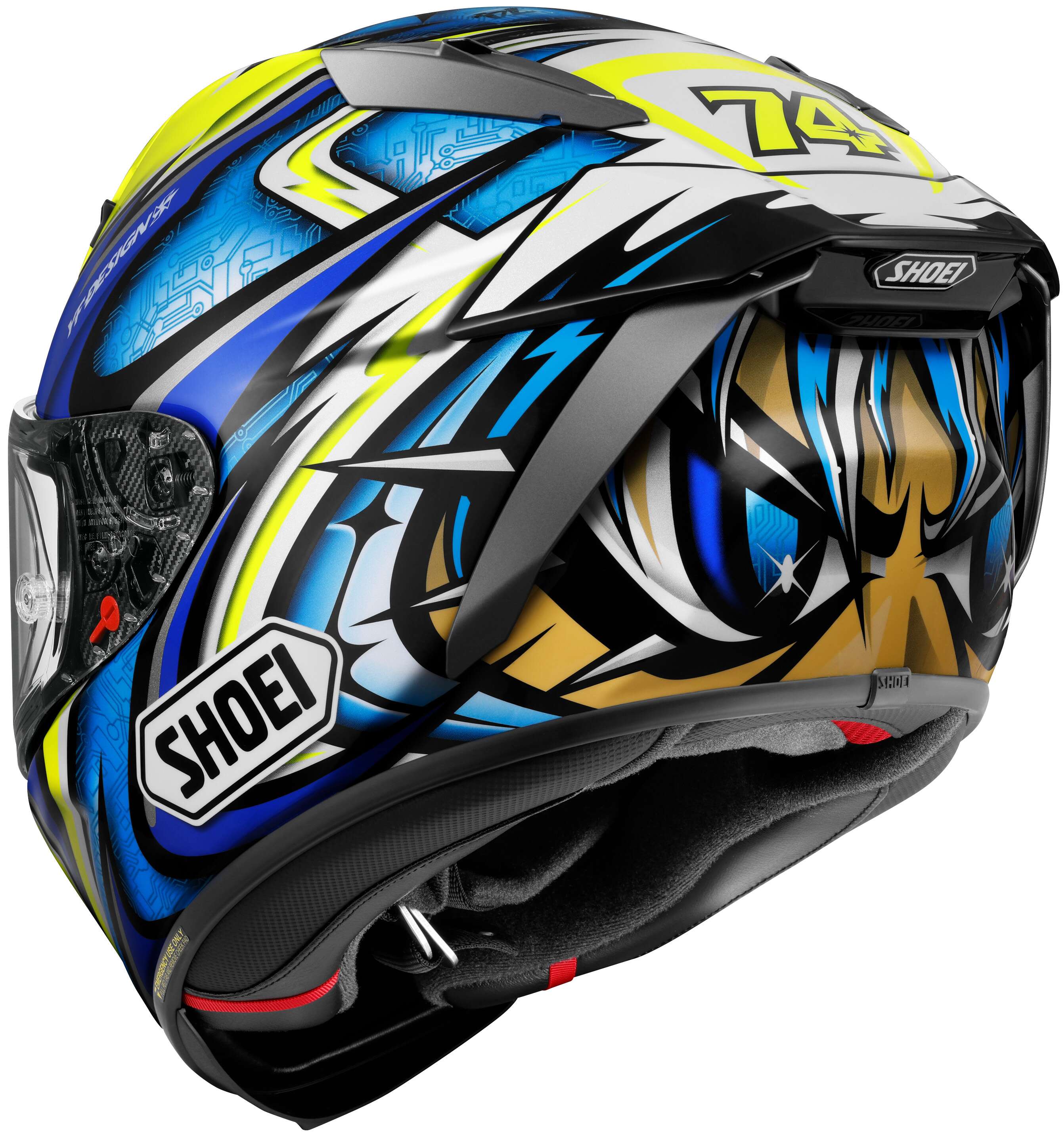 Shoei X-Fifteen Daijiro Full Face Motorcycle Helmet