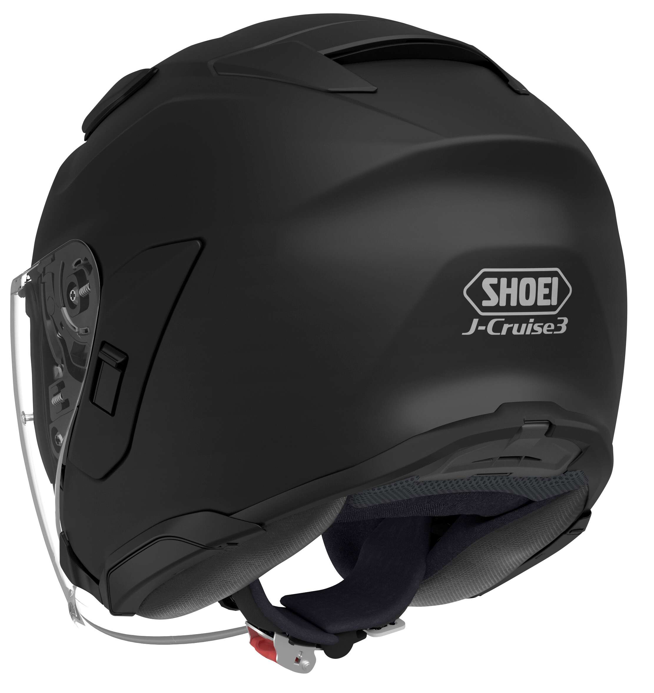 Shoei J-Cruise 3 Solid Open Face Motorcycle Helmet