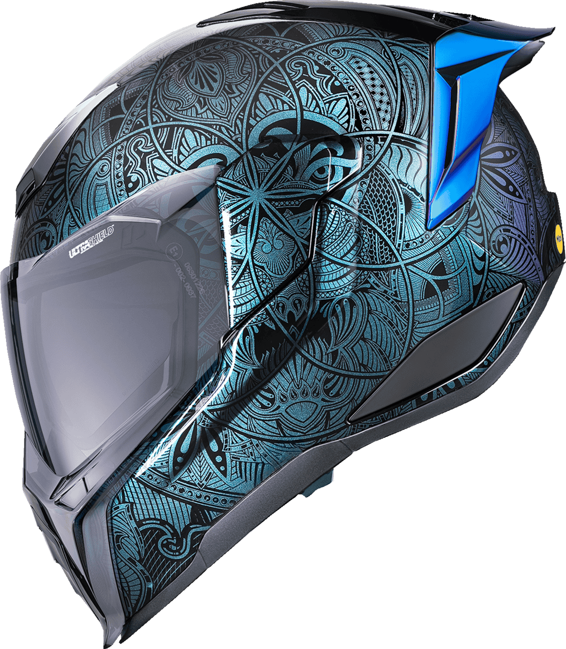 Icon Ultraflite Opal Mandala MIPS Full Face Motorcycle Helmet