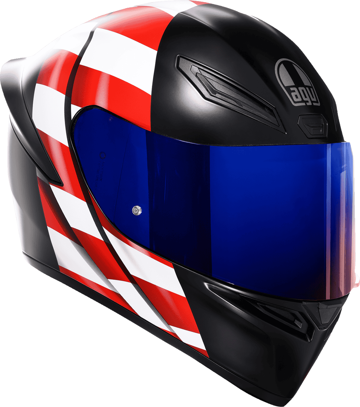AGV - K1 S Us Flag Matt Black/red/blue AGV - K1 S Us Flag Matt Black/red/blue
