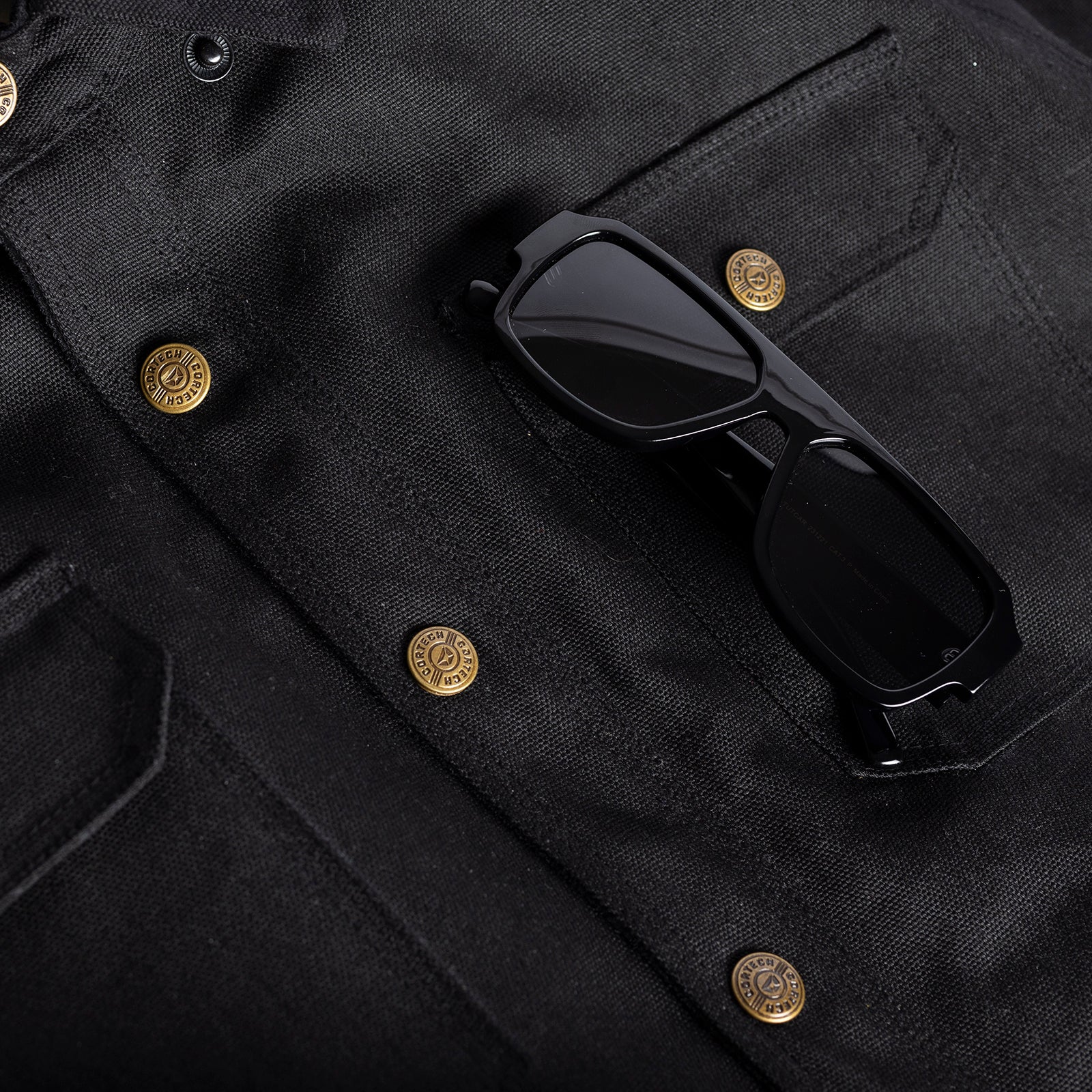 Cortech Men's Rambler Wax Cotton Motorcycle Riding Jacket