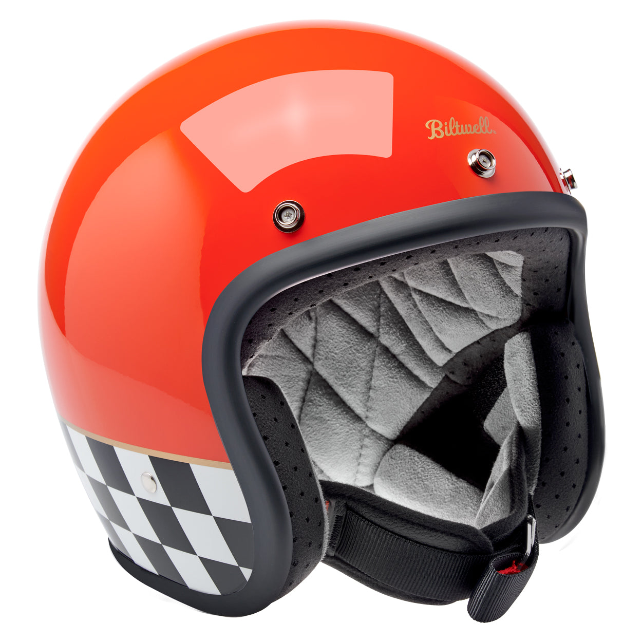 Biltwell Bonanza Competition Open Face Motorcycle Helmet