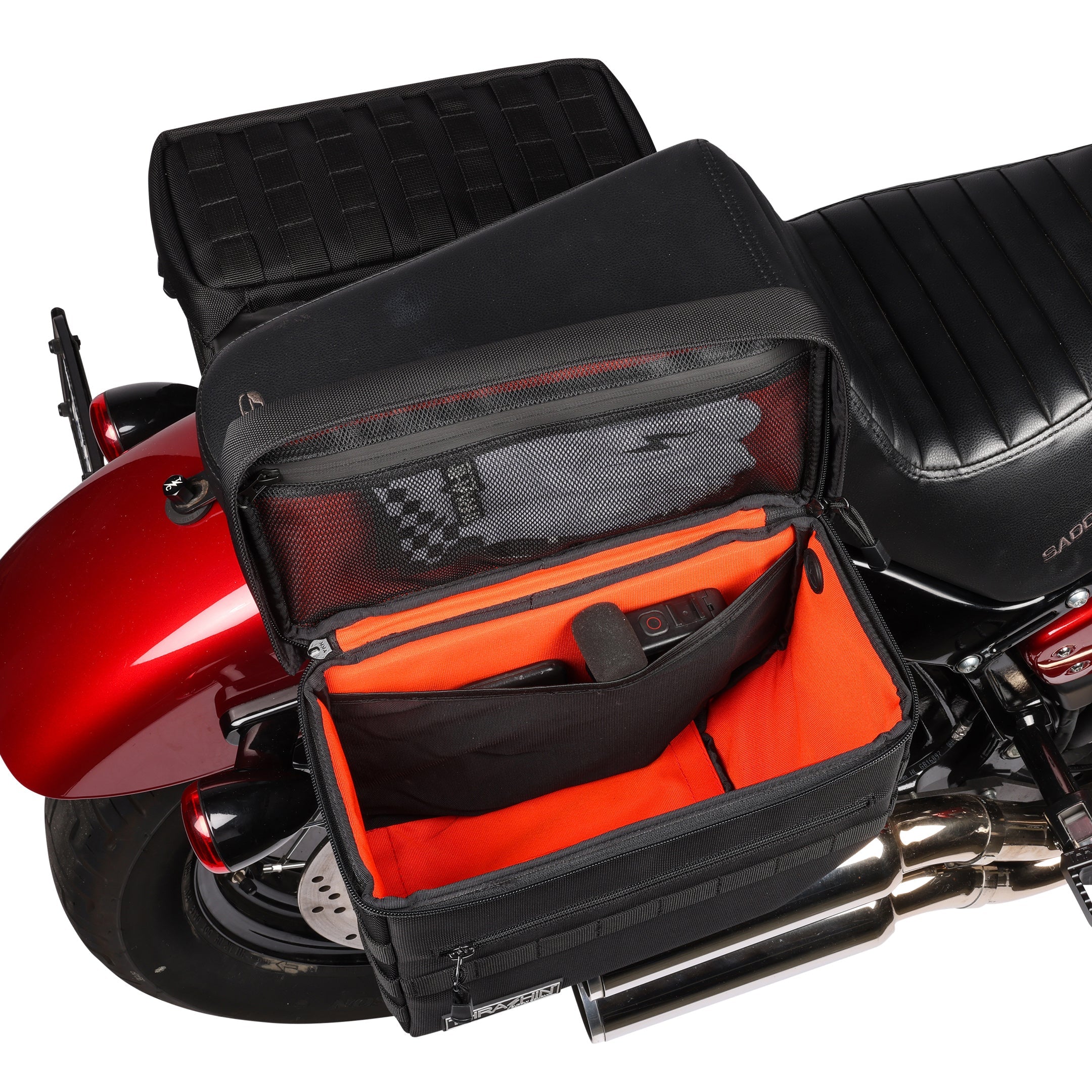Thrashin Supply Escape Saddlebags | 18 Liter Motorcycle Saddlebags