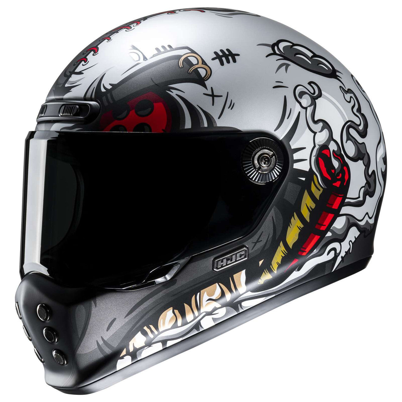 HJC, Full face motorcycle helmet V10 Blackmat, XL