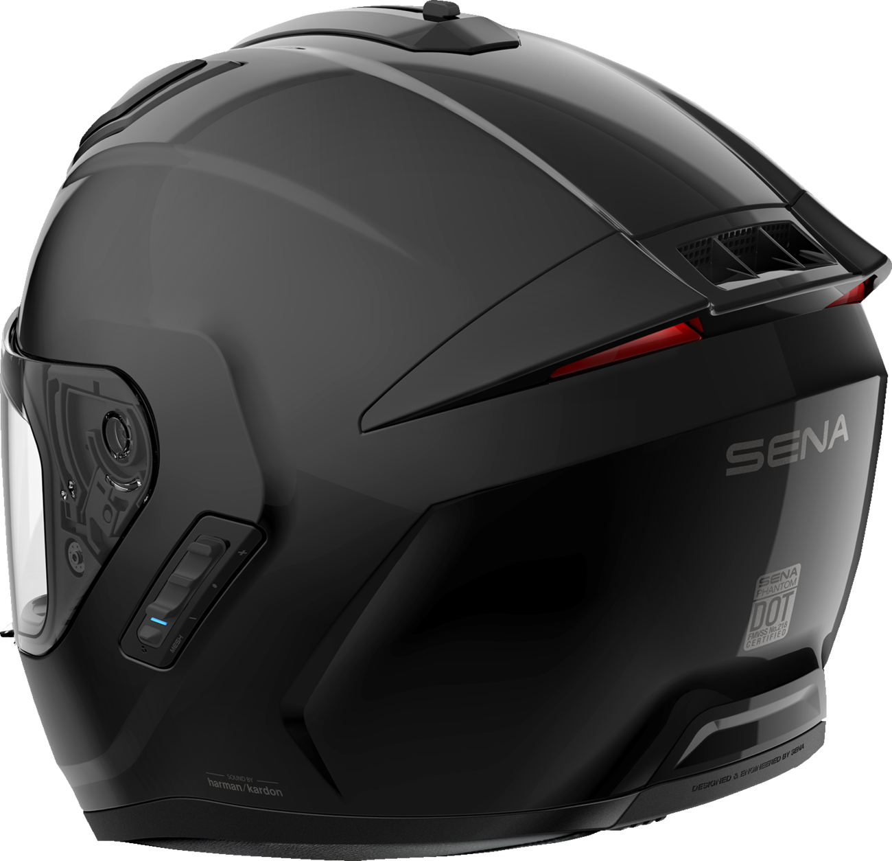 Sena Phantom FF Mesh COM Full Face Smart Motorcycle Bluetooth Helmet