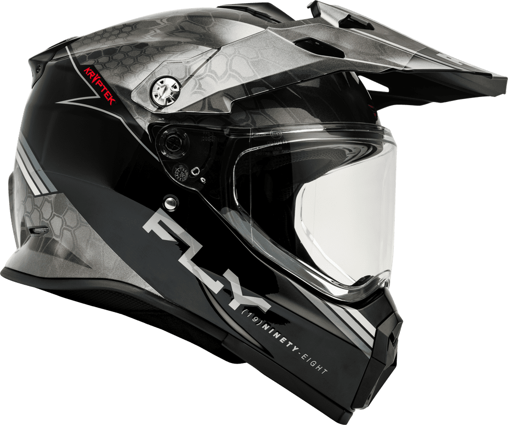 Fly-Racing-Trekker-Kryptek-Conceal-Black-Grey-Motorcycle-Helmet-side-view