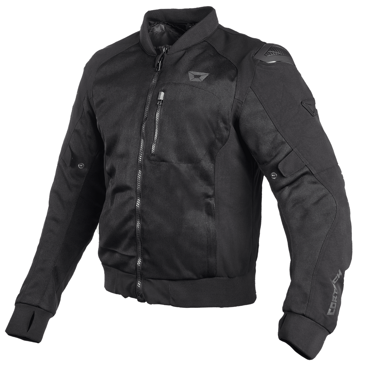 Cortech Men's Versa Flo Mesh/Textile Motorcycle Jacket Black S