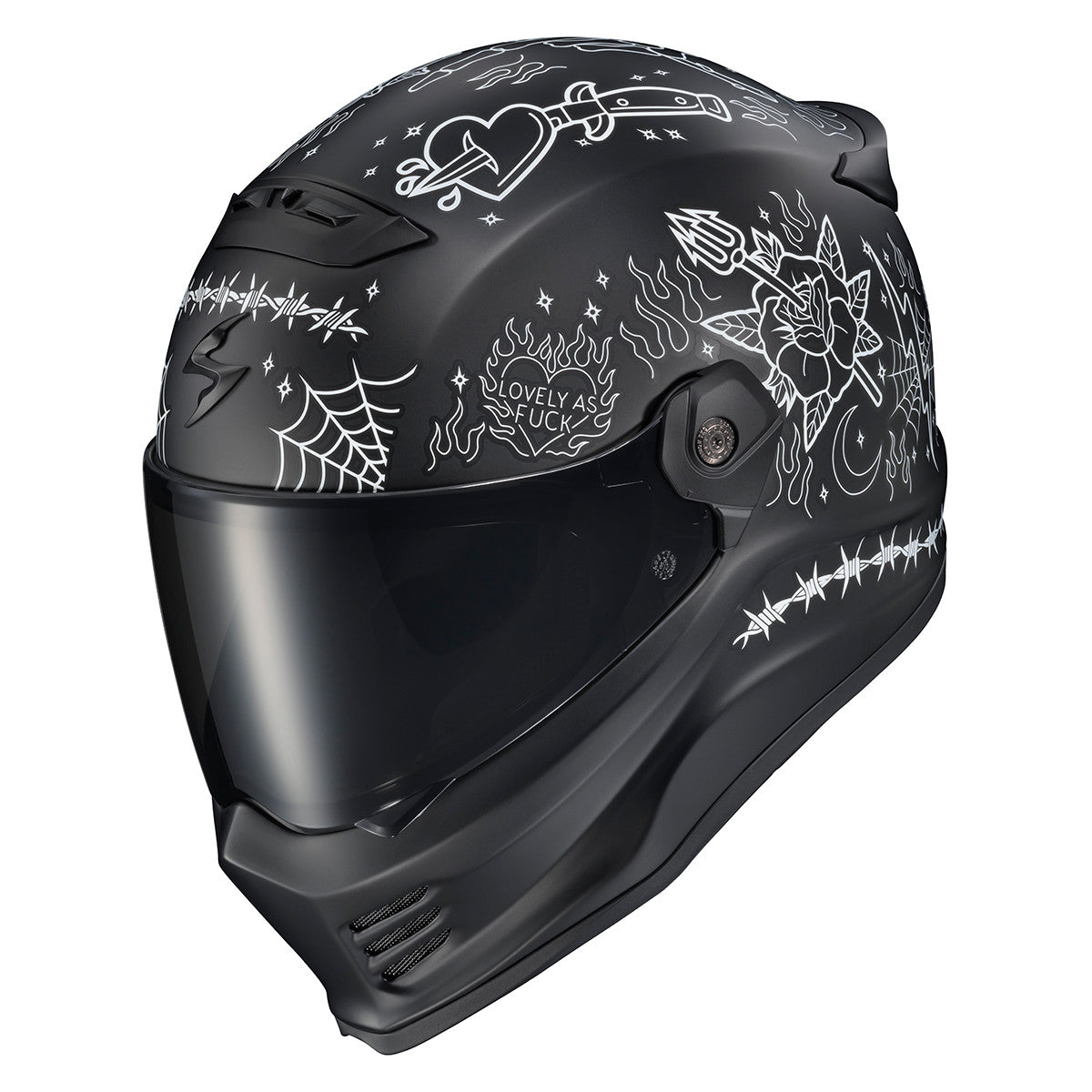 Covert FX Full Face Helmet The Litas 2 Black / S, image size:1200x1200