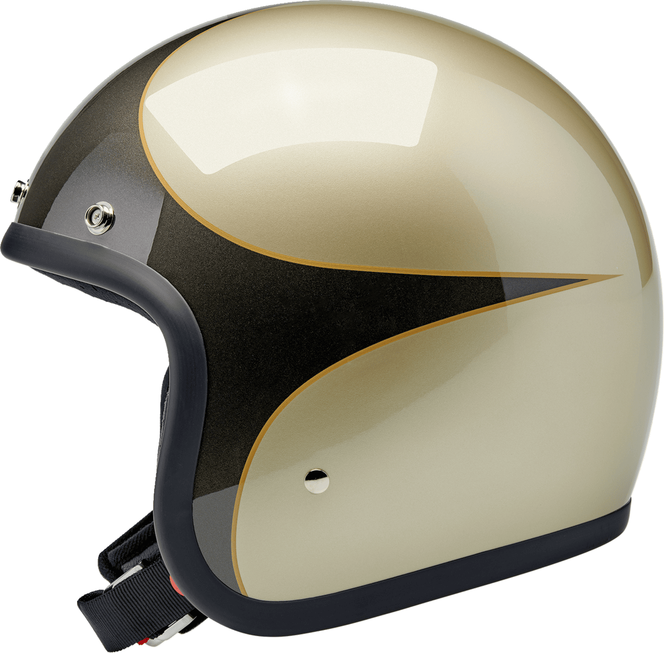 Biltwell Bonanza Scallop Open Face Motorcycle Helmet