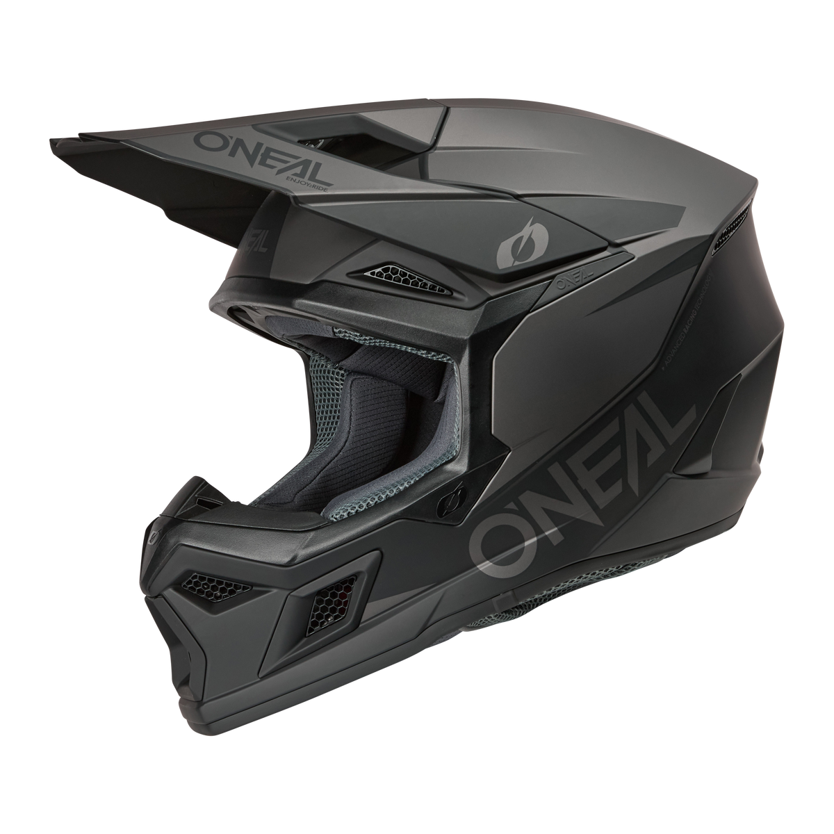 O'Neal 3 SRS Solid MX Motorcycle Helmet