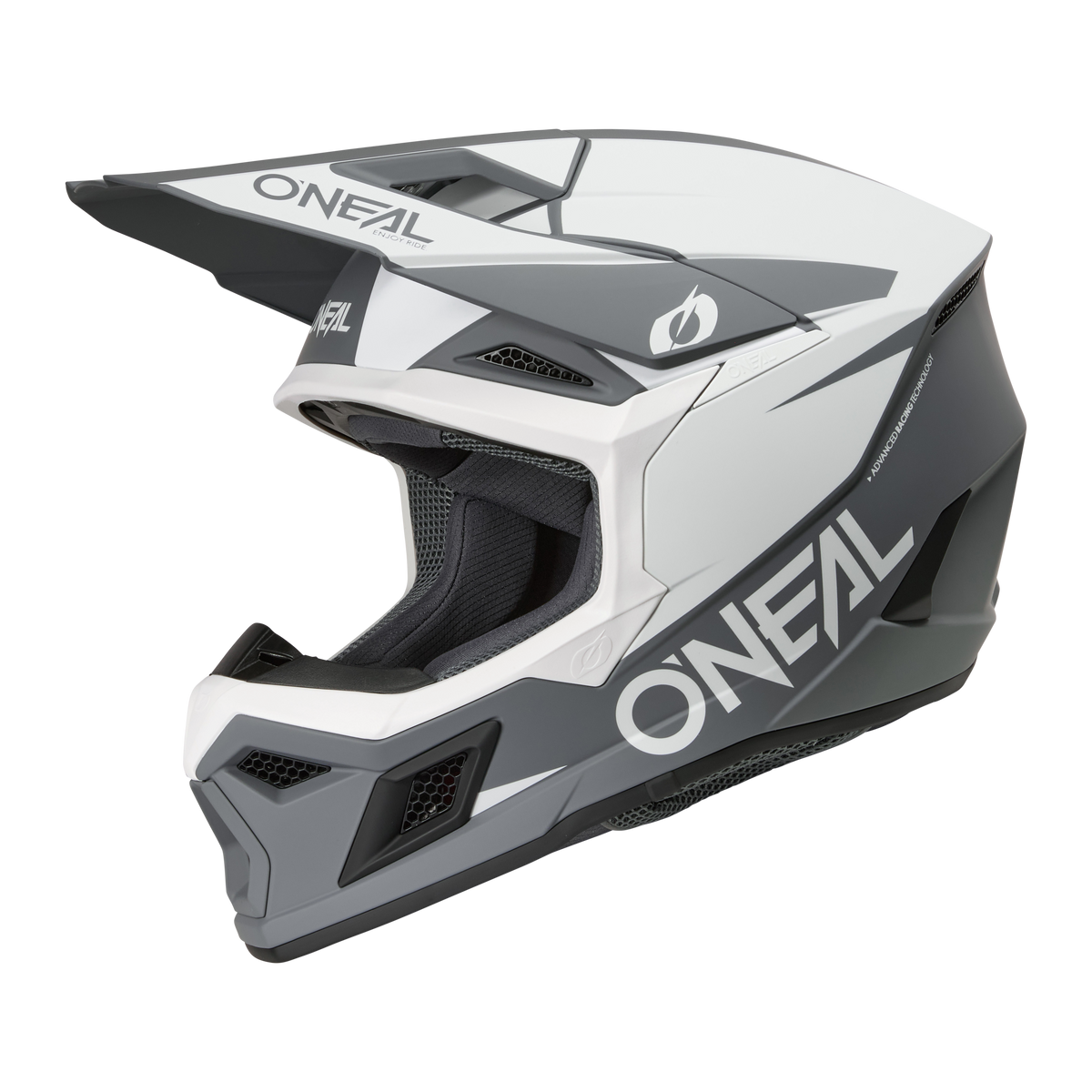 O'Neal 3 SRS Solid MX Motorcycle Helmet