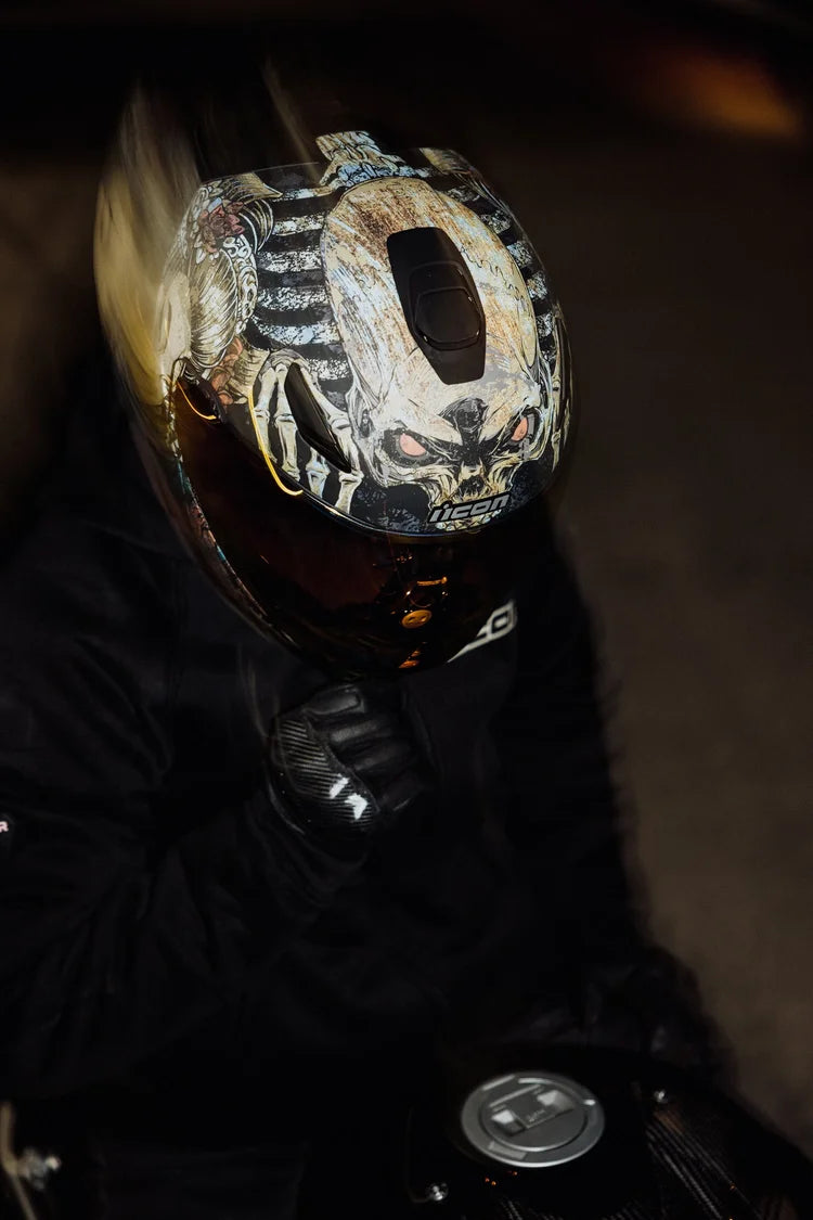 Icon Threshold Odokuro Modular Motorcycle Helmet