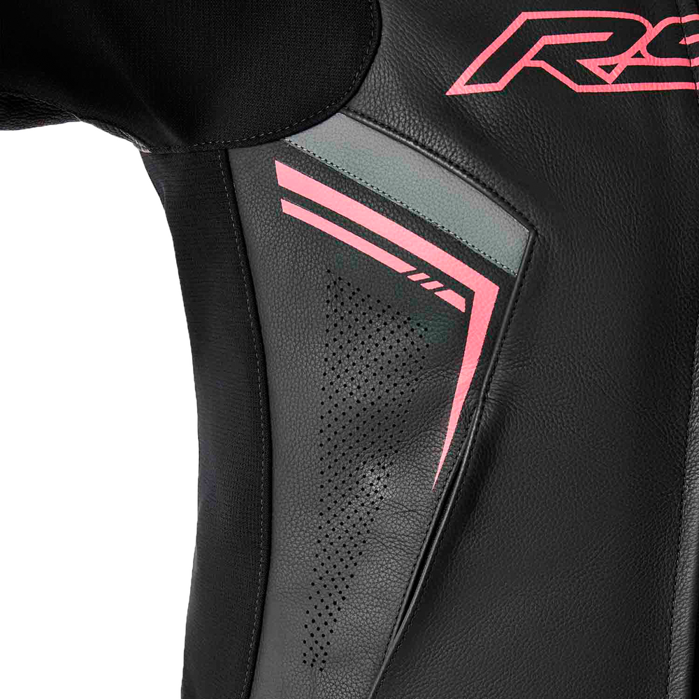 RST Moto Women's S1 D30 Leather Motorcycle Jacket - Detail 2