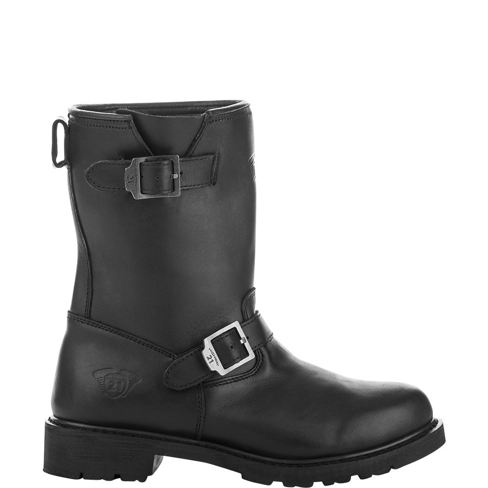Highway 21 Primary Low Engineer Mens Motorcycle Riding Boots