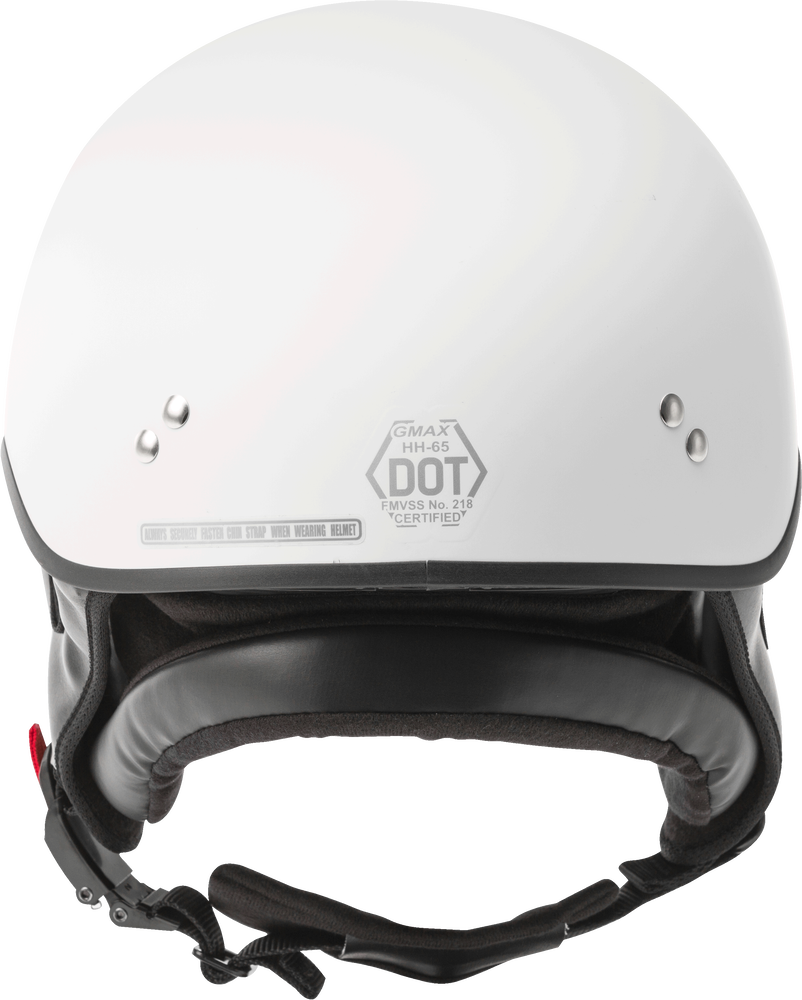 GMax HH 65 Full Dressed Half Face Motorcycle Helmet