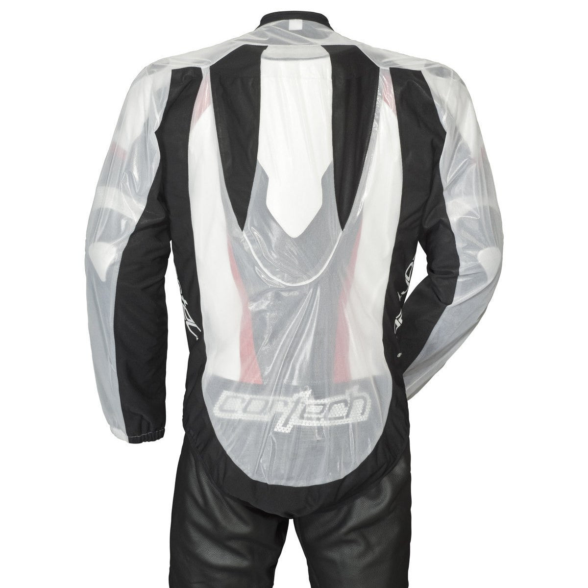 Cortech Road Race Mens Motorcycle Rainsuit Jacket - Back View