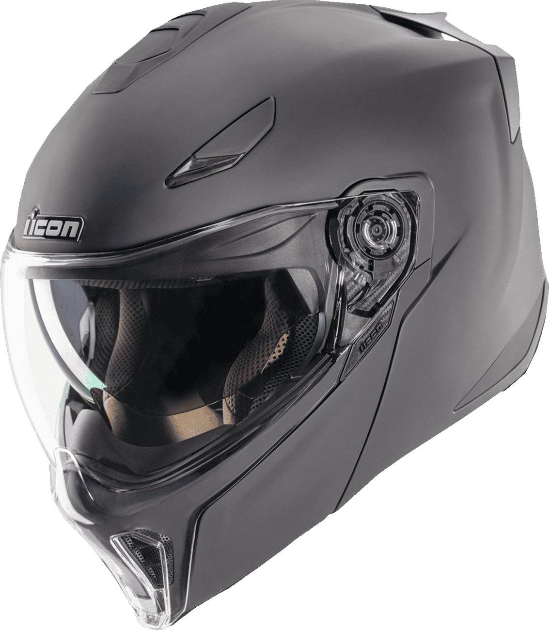 Icon Threshold Solid Modular Motorcycle Helmet | Team Motorcycle