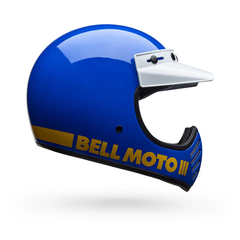 Bell Moto-3 Classic Solid Full Face Motorcycle Helmet
