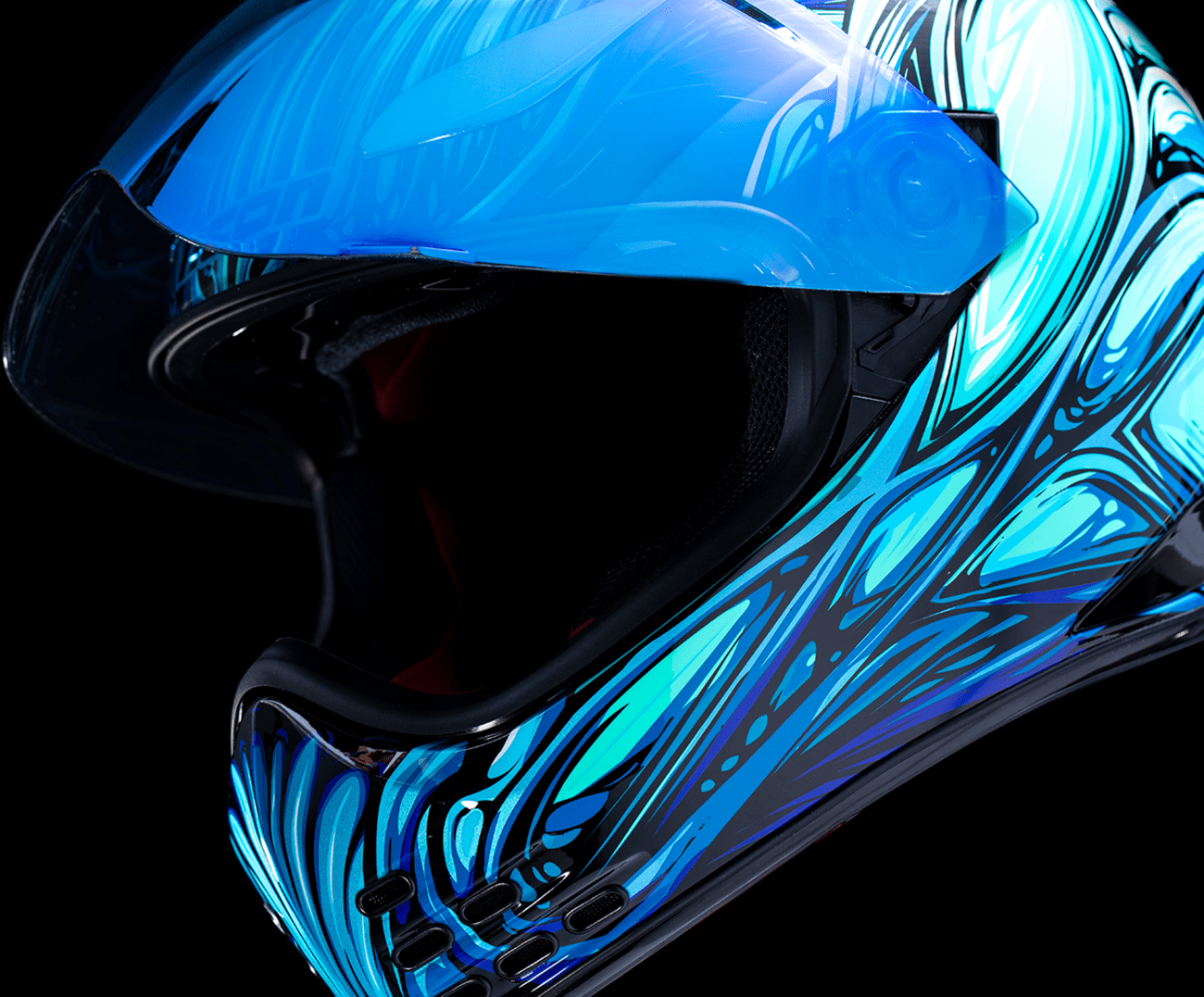 Icon Domain Nouveau Full Face Motorcycle Helmet