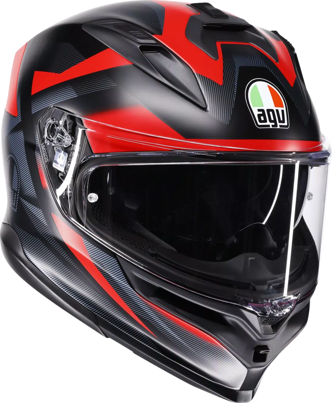 AGV K7 Glimpse Helmet Matte Black/Red / M AGV K7 Glimpse Helmet Matte Black/Red / M