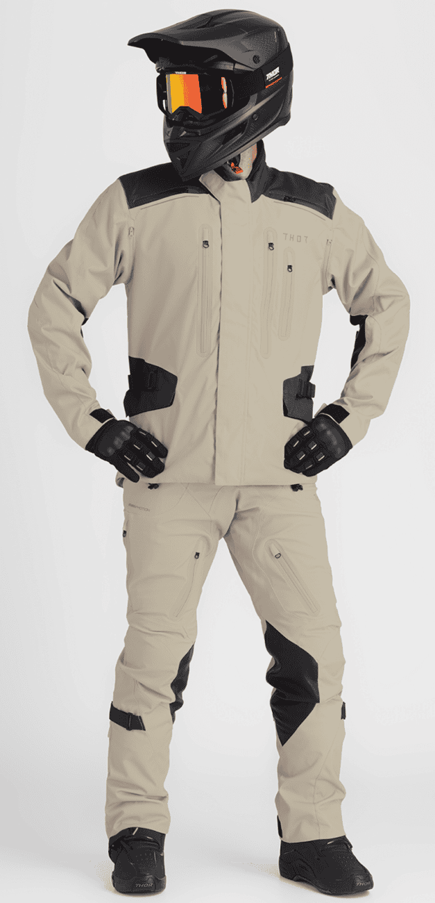 Thor Men's Range Motorcycle Textile Jacket