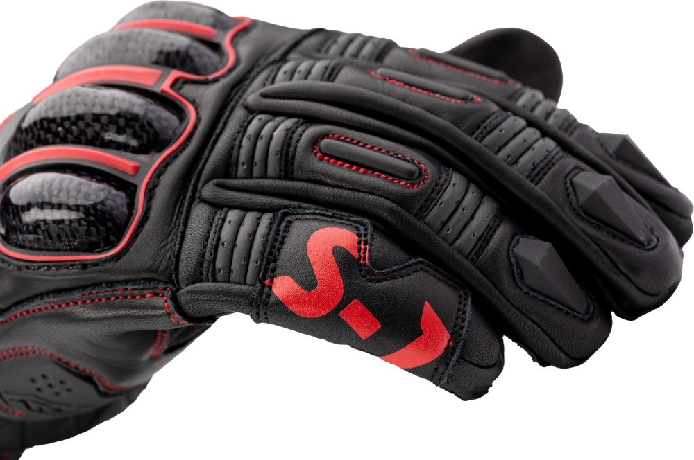 RST Men's S1 CE Leather Motorcycle Gloves