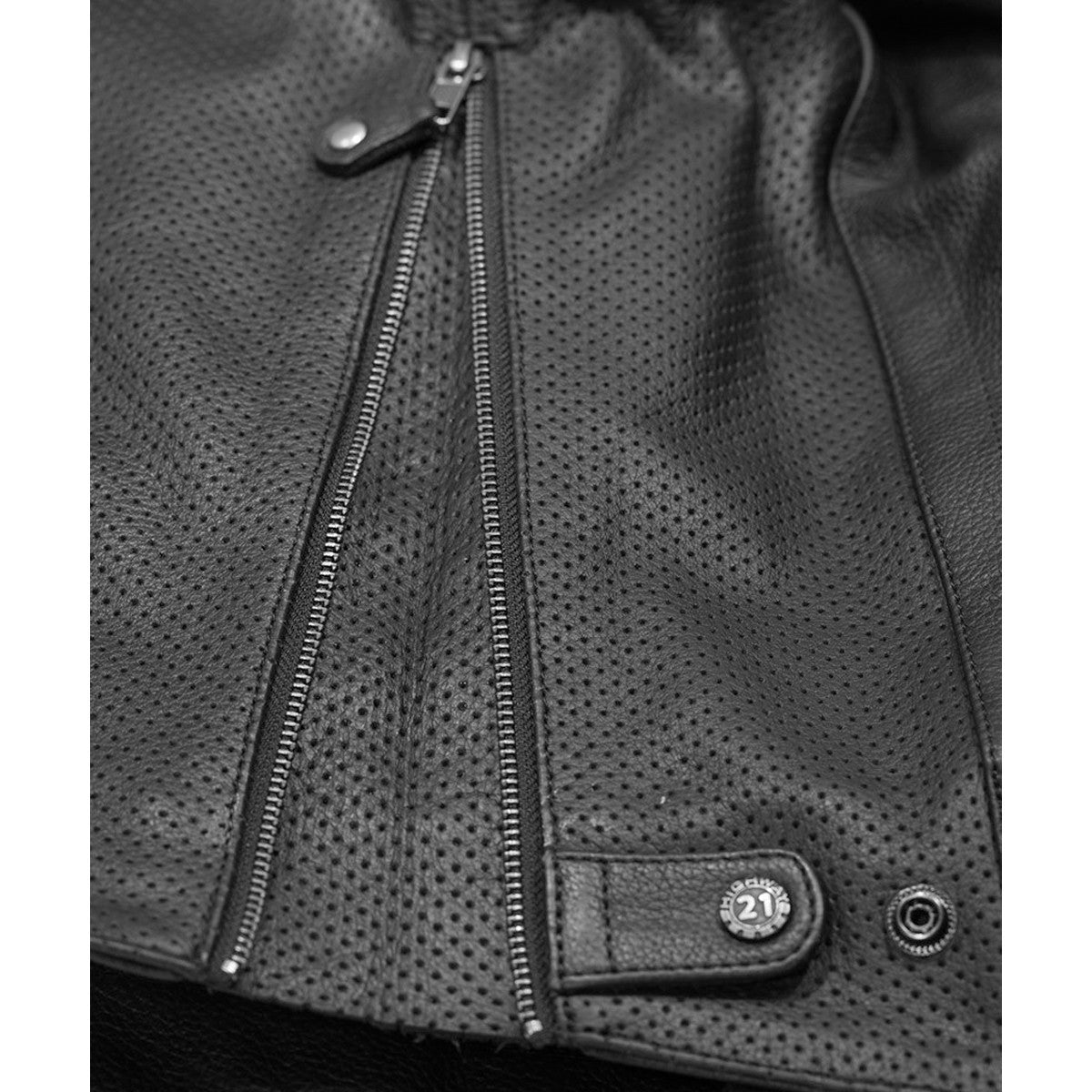 Highway 21 Gasser Leather Motorcycle Jacket