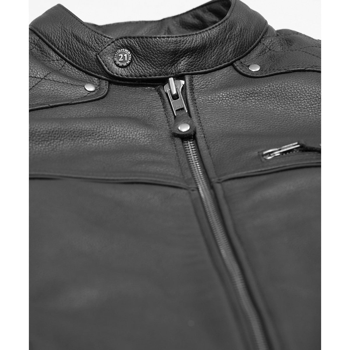 Highway 21 Gasser Leather Motorcycle Jacket