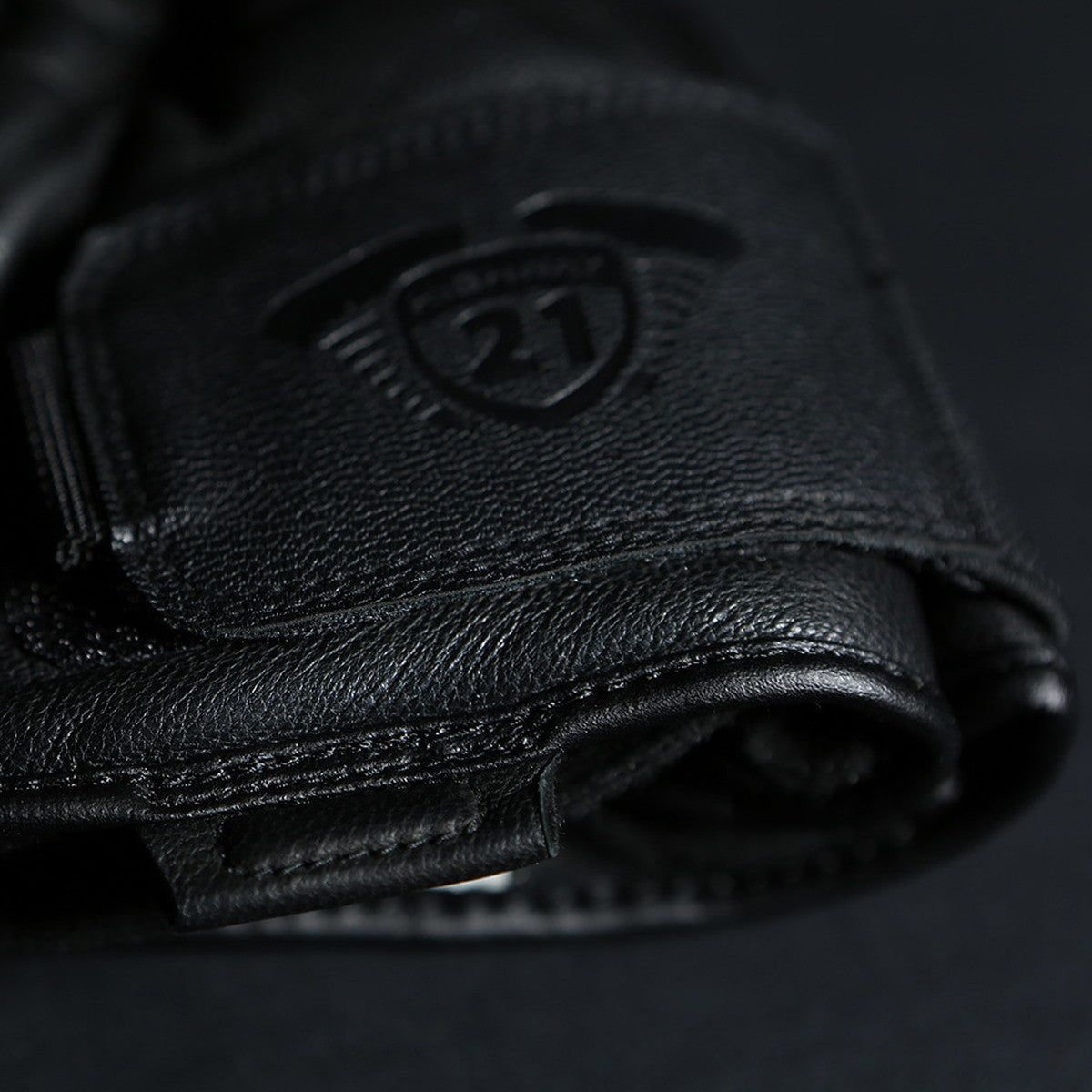 Highway 21 Radiant Heated Leather Motorcycle Gloves - Detail View