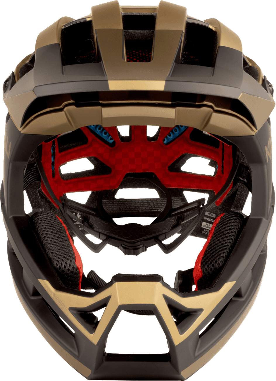 Kali Invader 2.0 Golden Bicycle Helmet