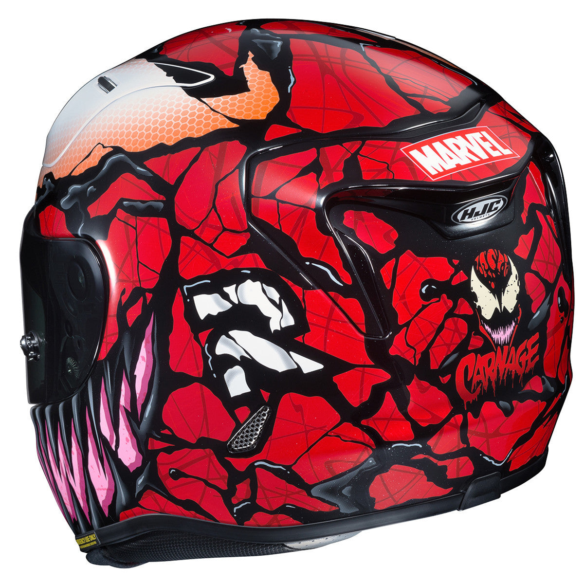 HJC RPHA 11 Pro Carnage Helmet - Rear View