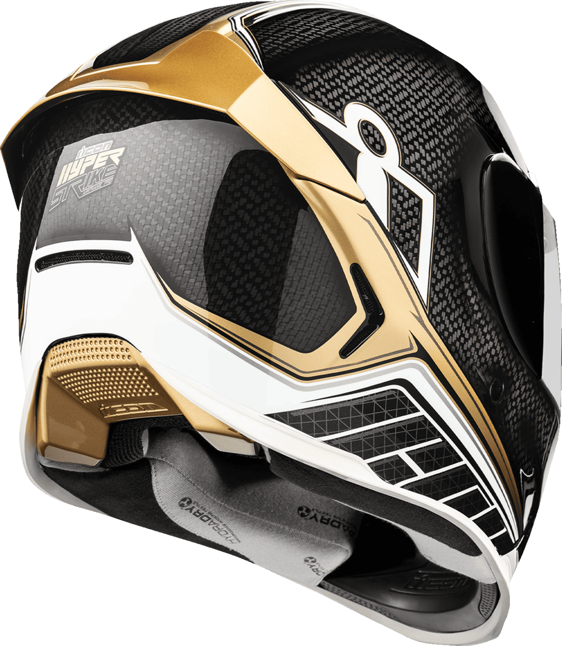 Icon Airframe Pro Carbon Hyperstrike Full Face Motorcycle Helmet