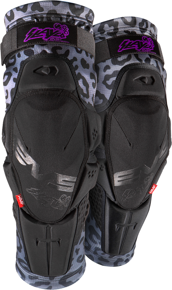 EVS Slayco96 Knee Guard - Ghost Leopard