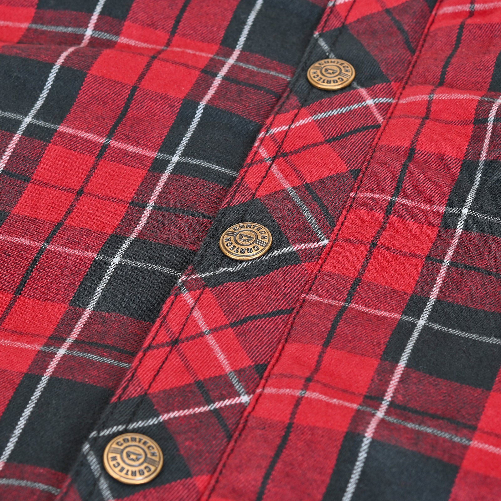 Icon Men's El Camino Motorcycle Riding Flannel Shirt