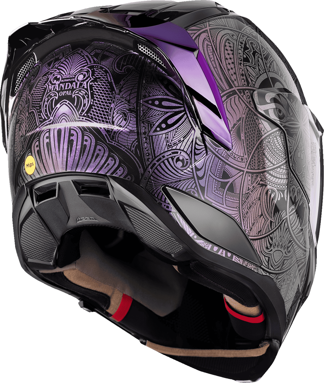 Icon Ultraflite Opal Mandala MIPS Full Face Motorcycle Helmet