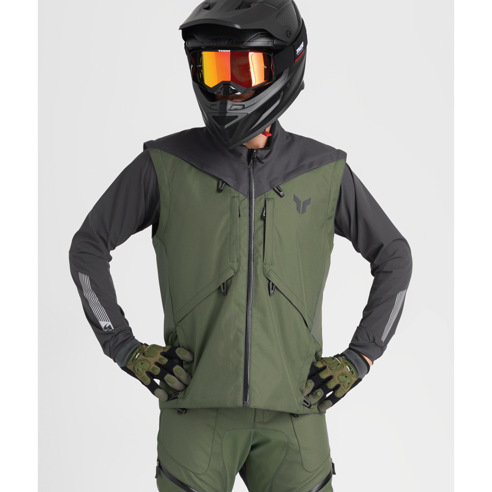 Thor Men's Terrain Off-Road Textile Riding Jacket