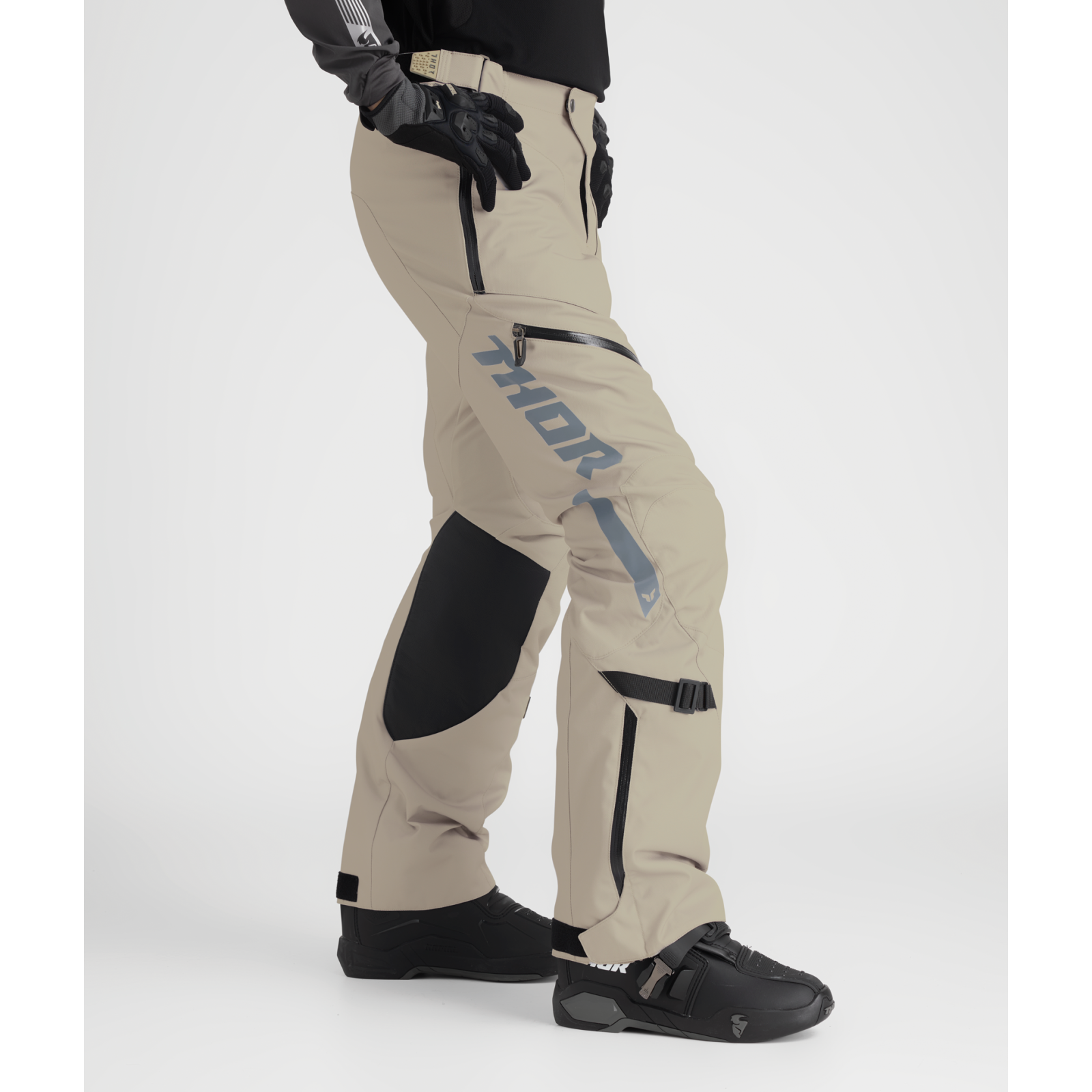 Thor Men's Terrain Over-the-Boot Textile Motorcycle Pants