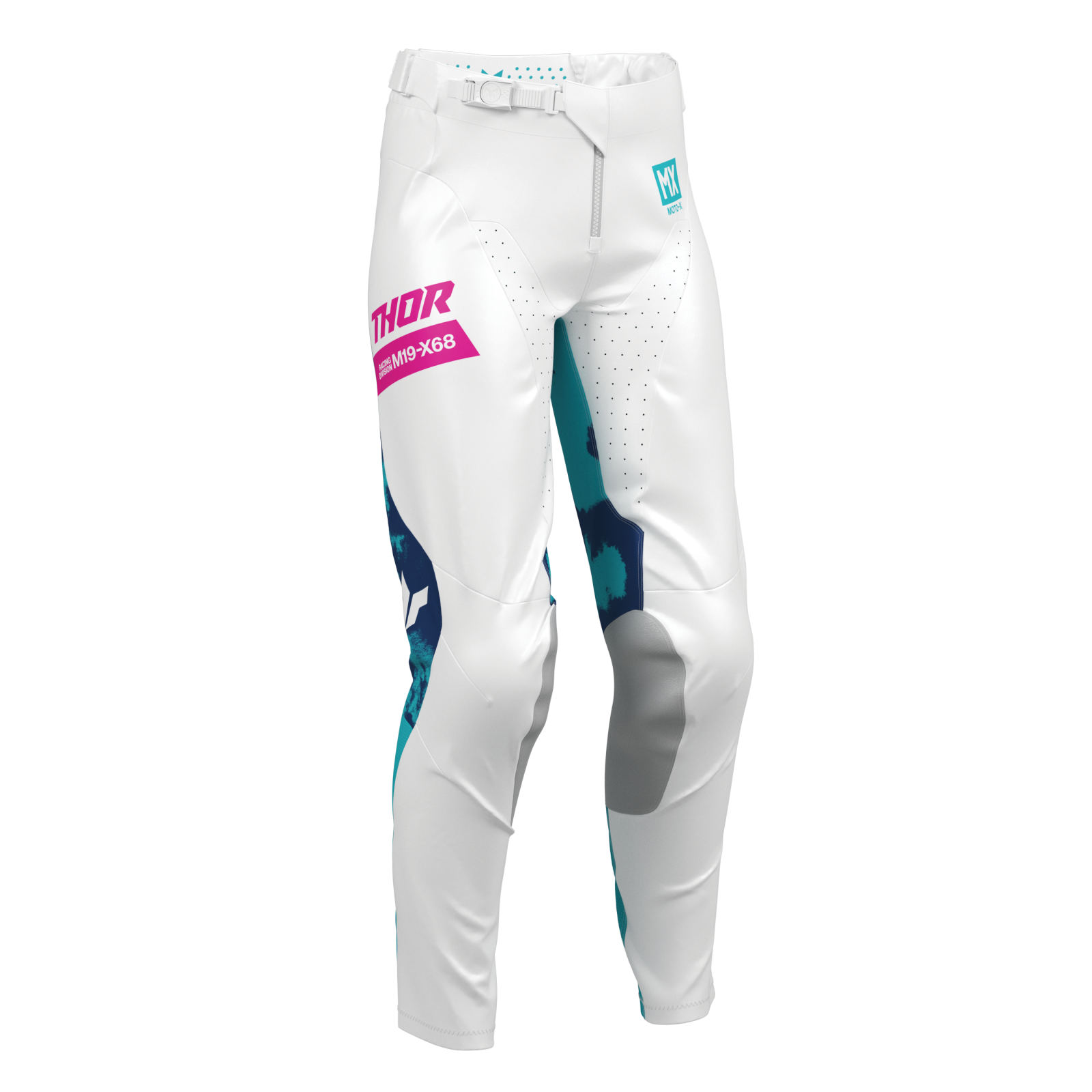 Thor Women's Launchmode Bleach MX Motorcycle Pants