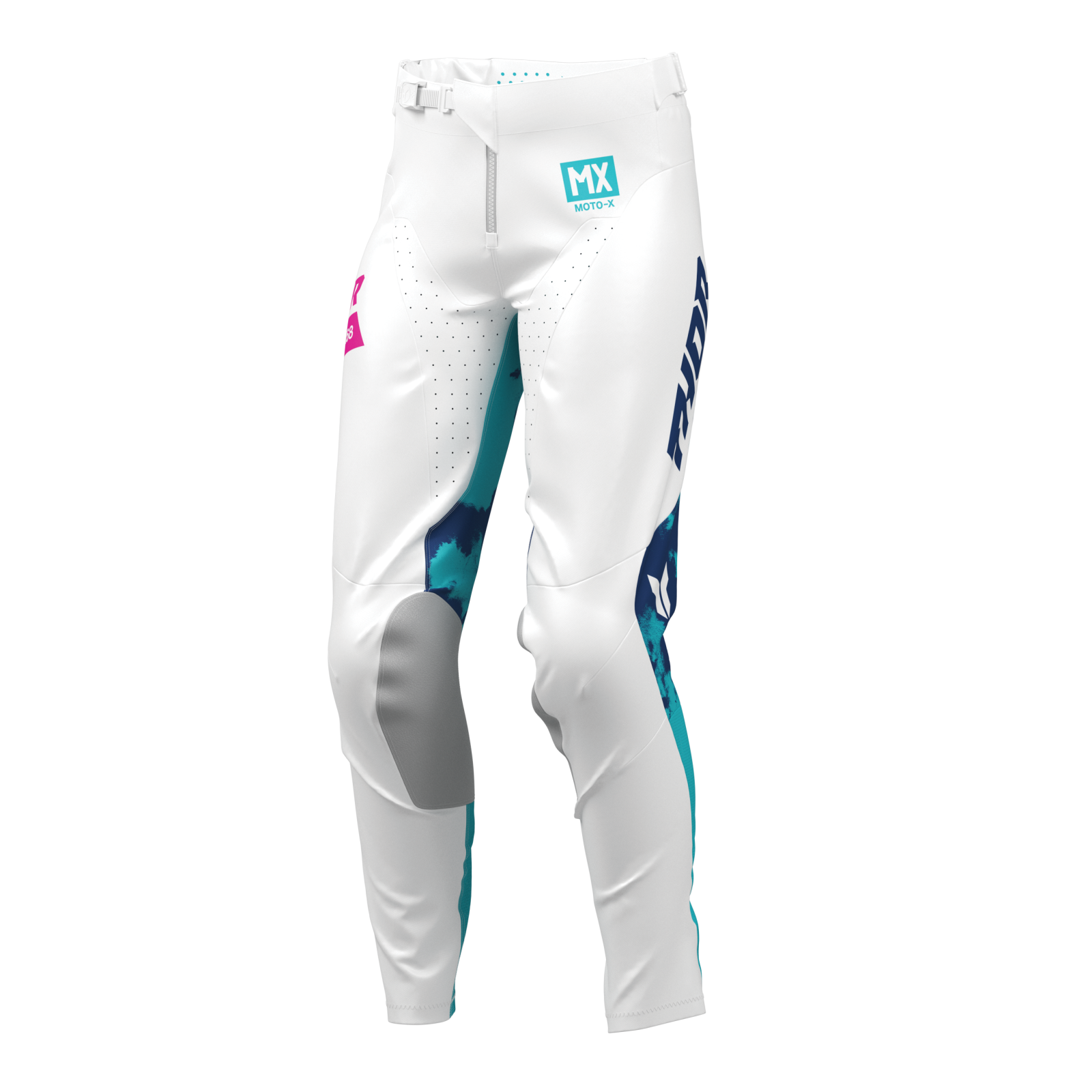 Thor Women's Launchmode Bleach MX Motorcycle Pants