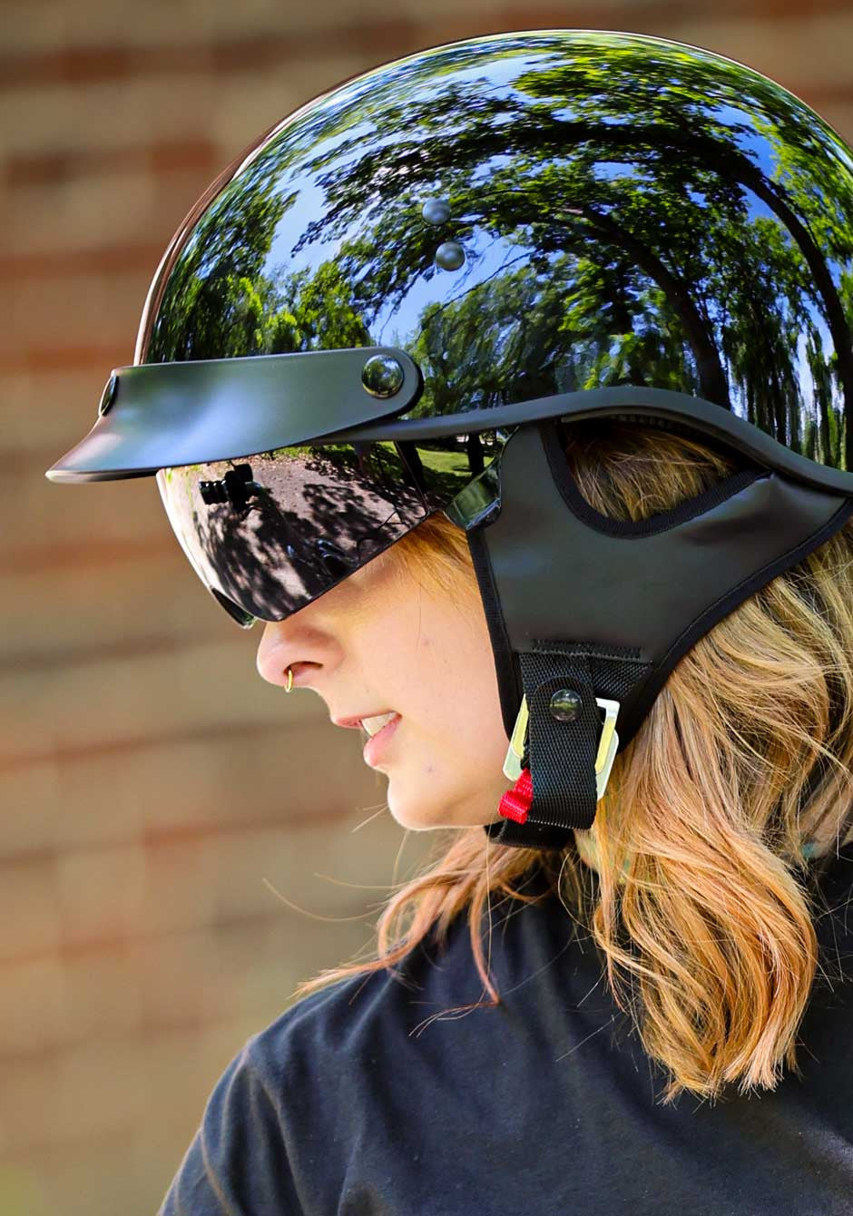 Z1R Vagrant NC Half Face Motorcycle Helmet