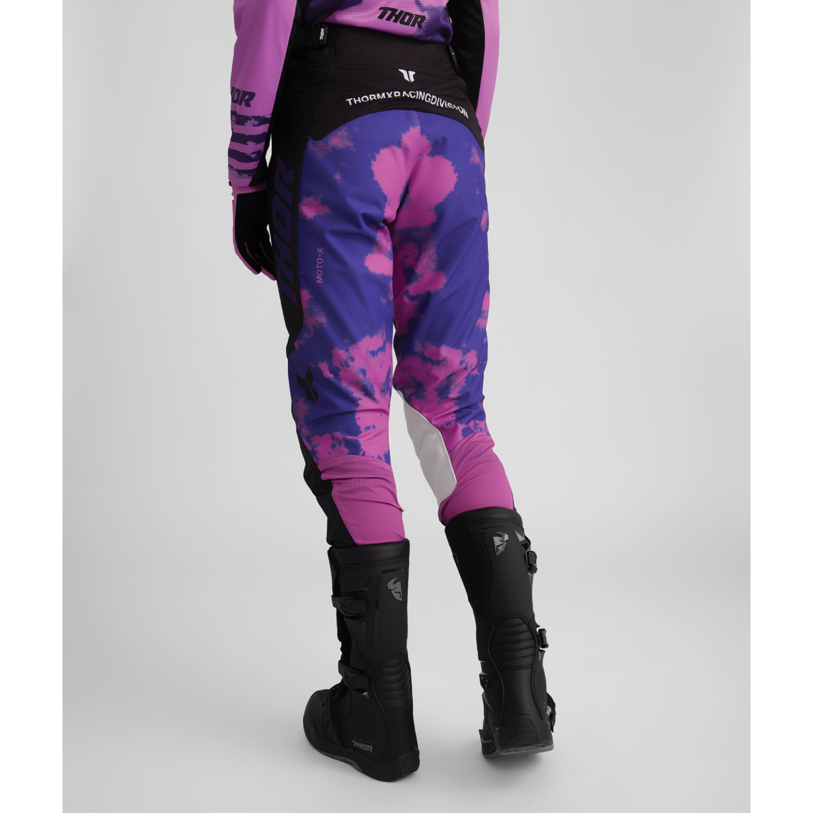 Thor Women's Launchmode Bleach MX Motorcycle Pants