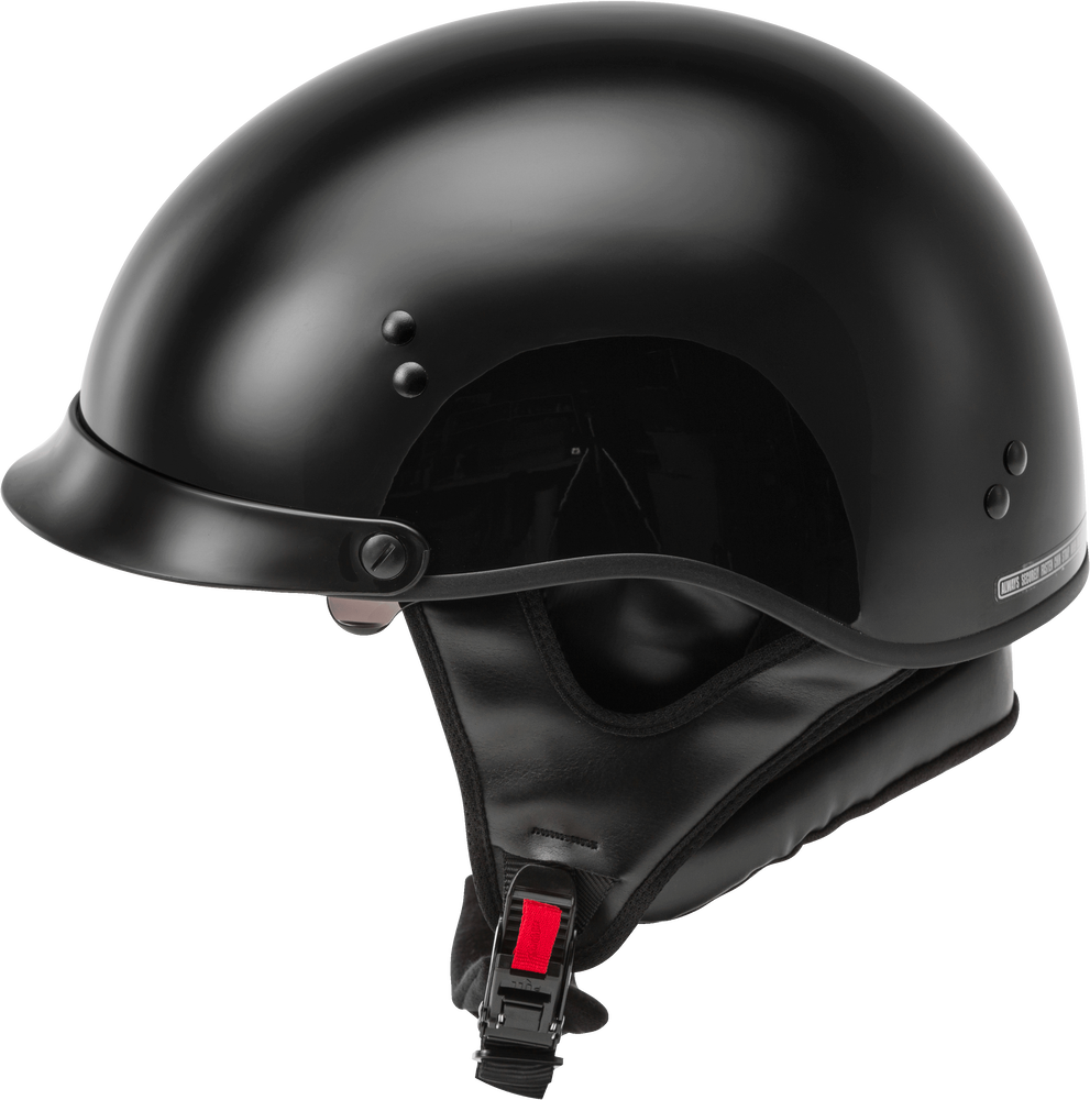 GMax HH 65 Full Dressed Half Face Motorcycle Helmet