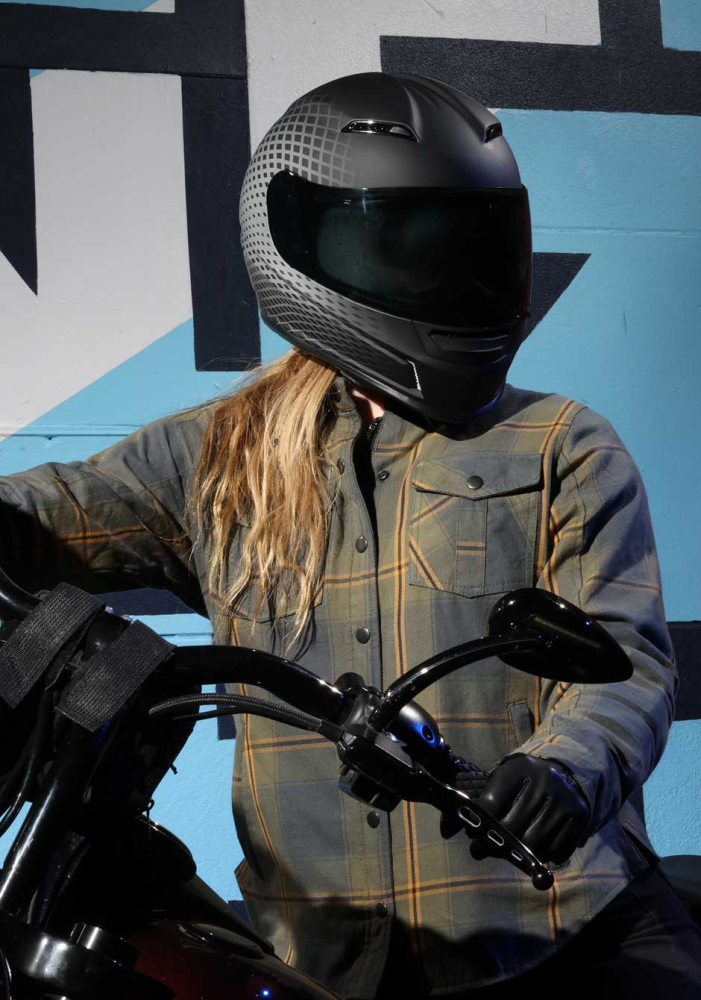 Z1R Women's Ashwood Flannel Riding Shirt