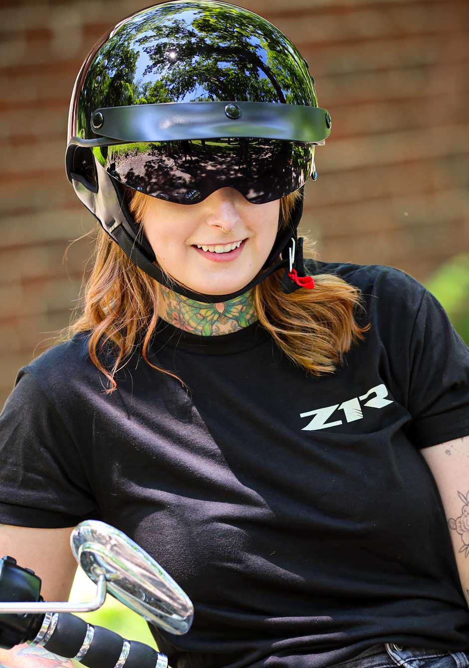 Z1R Vagrant NC Half Face Motorcycle Helmet