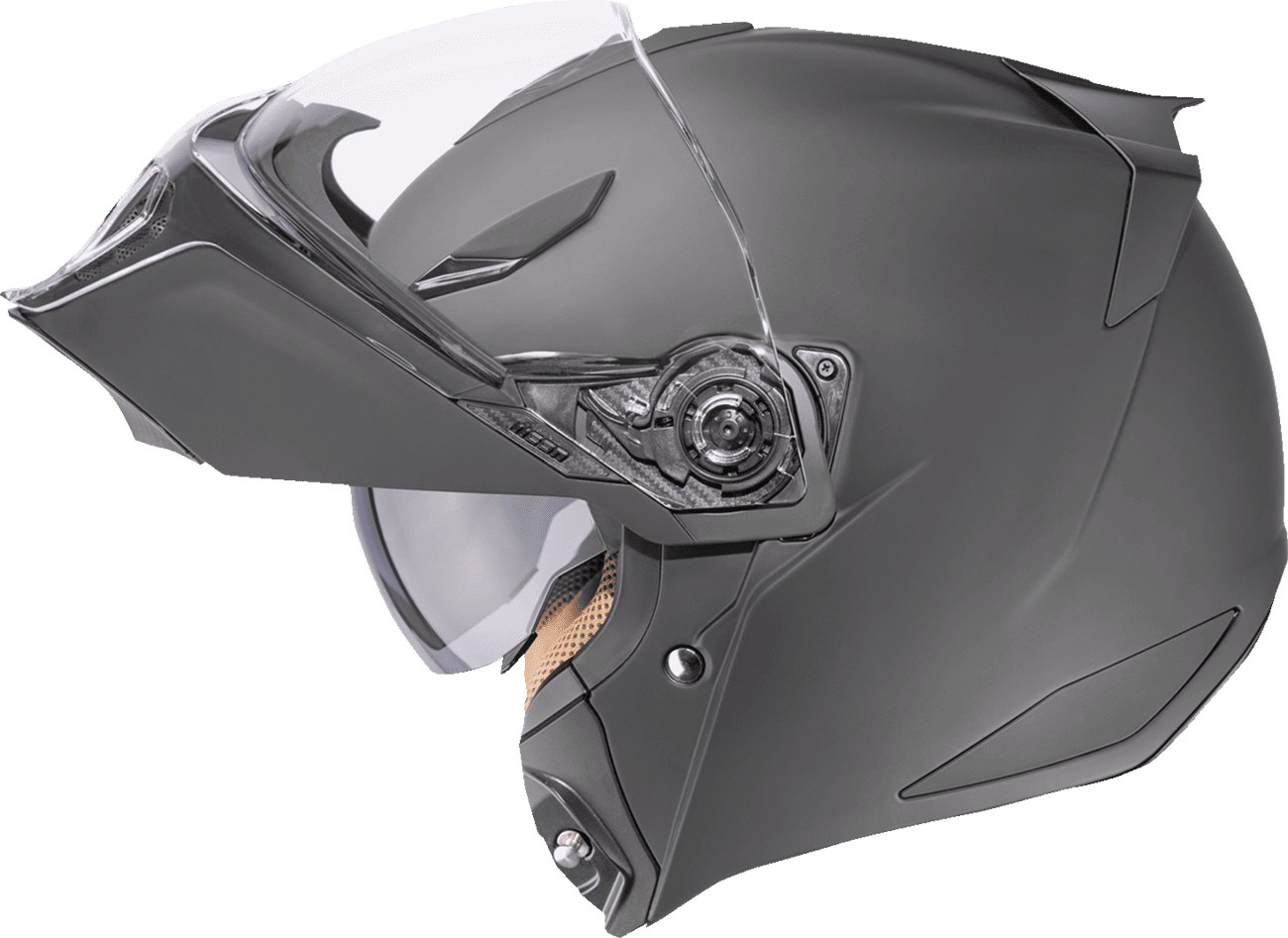 Icon Threshold Solid Modular Motorcycle Helmet