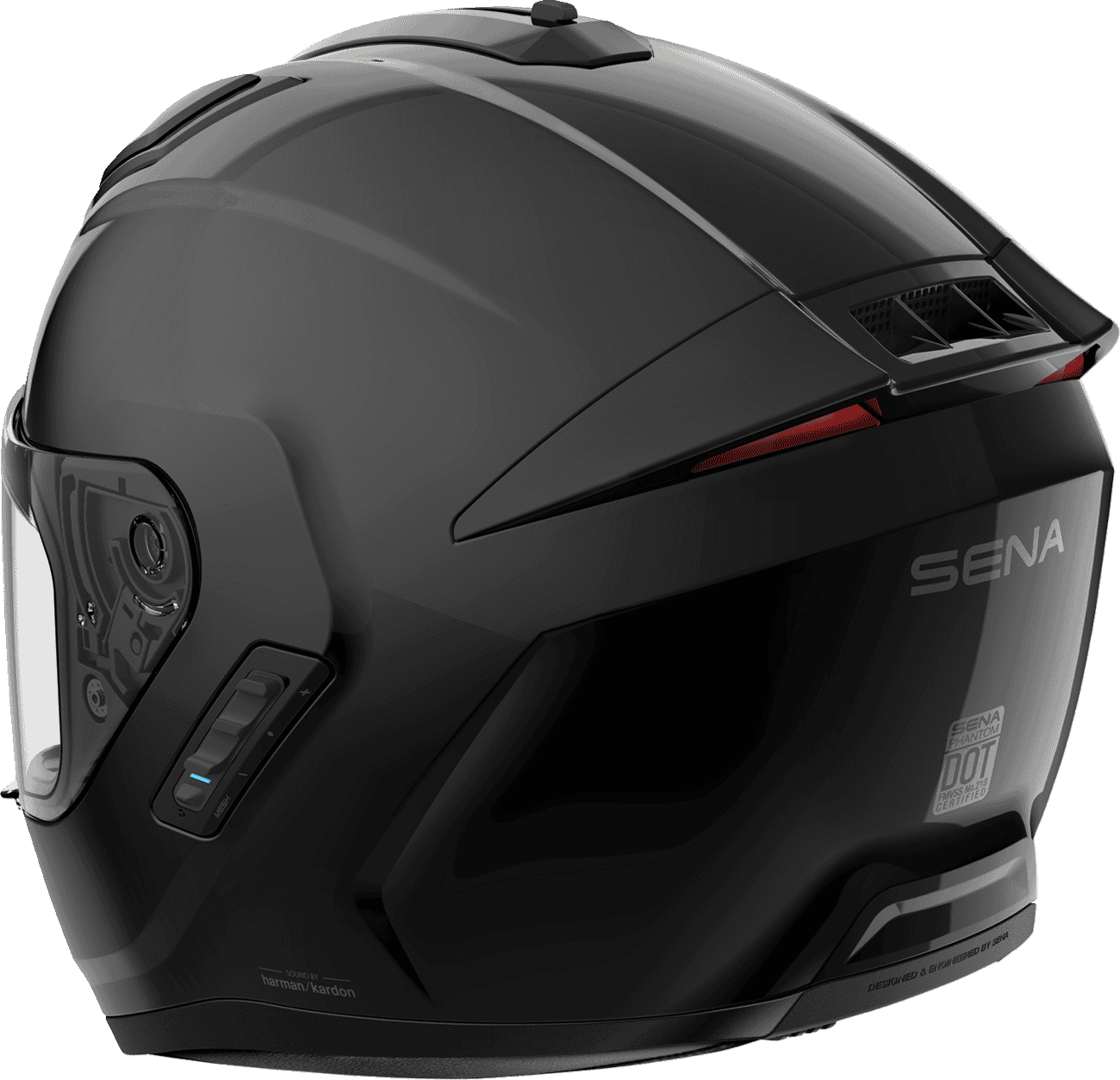 Sena Phantom FF Mesh COM Full Face Smart Motorcycle Bluetooth Helmet