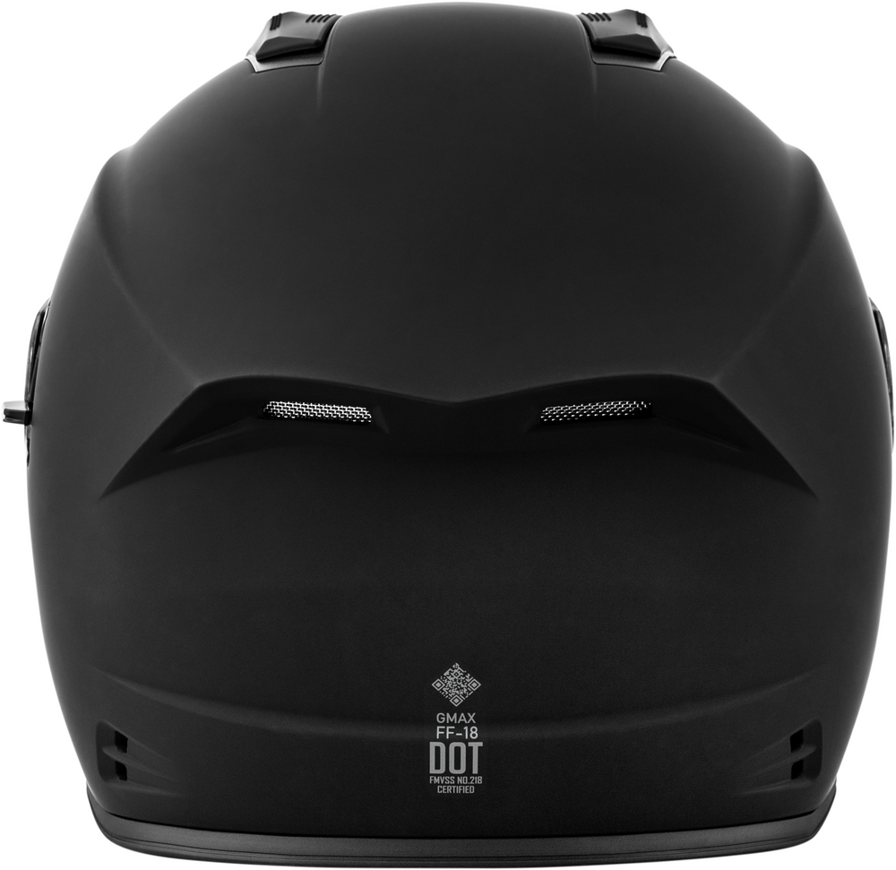 Gmax FF-18 Solid Full Face Motorcycle Helmet