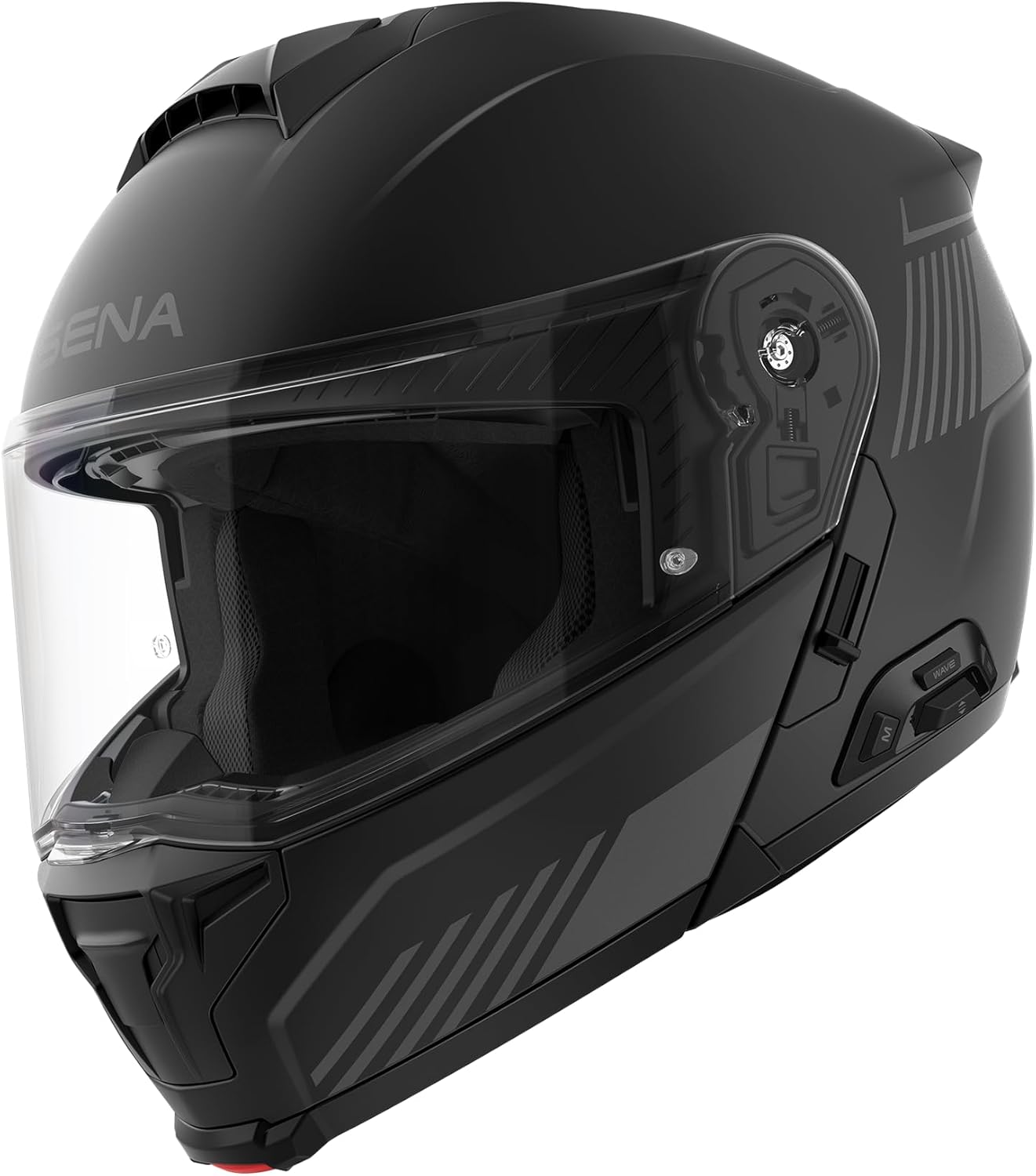 Sena Specter Modular Smart Communication Motorcycle Helmet w/ Mesh Intercom by Harmon Kardon