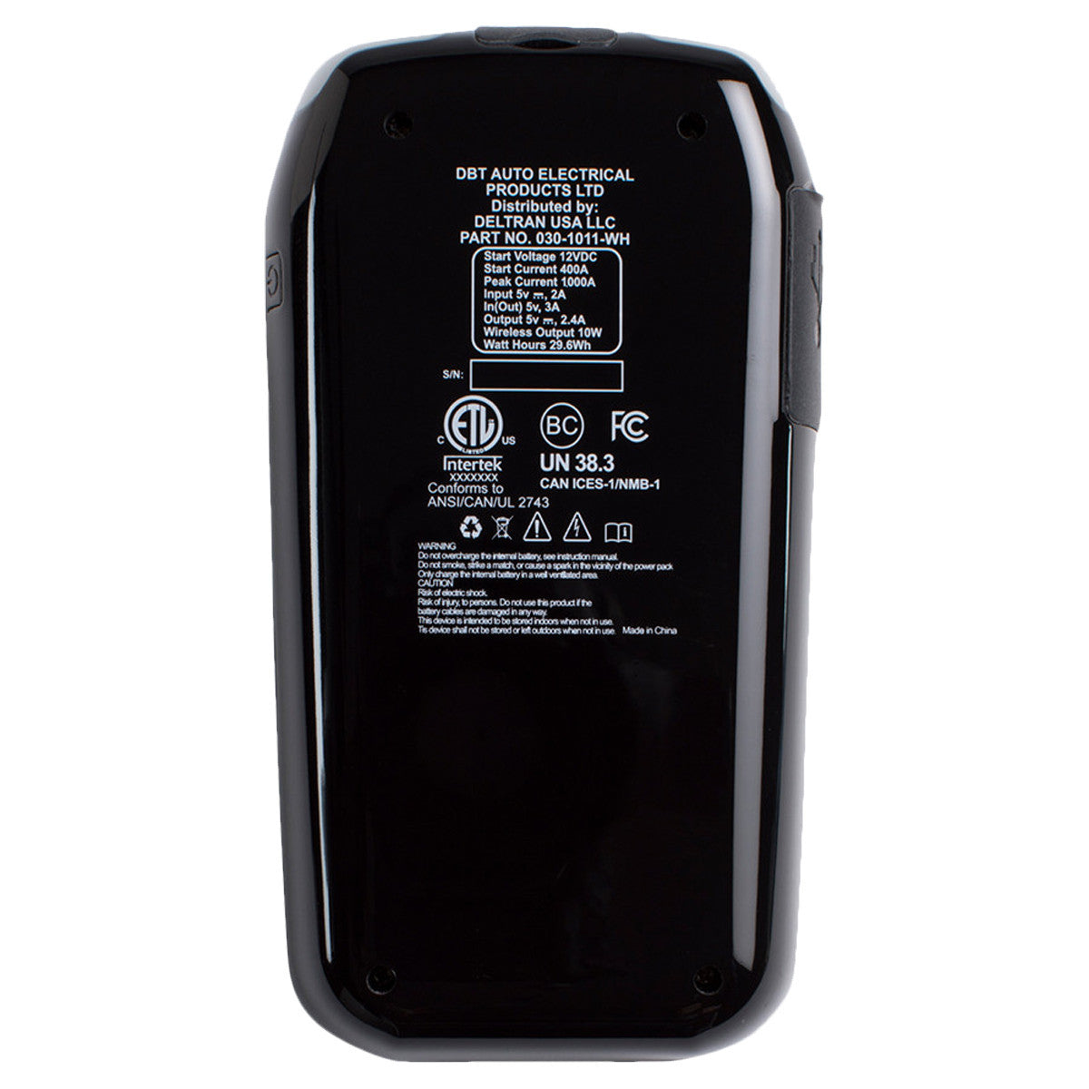 Battery Tender 1000 AMP Jump Starter - 8000 mAh Power Bank With Wireless Charger-Detail-View-4